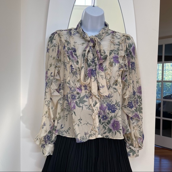 Zara floral top - Picture 2 of 6